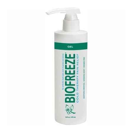 Fabrication Enterprises BioFreeze Cold Pain Relief Gel, 16 oz. Dispenser Bottle 11-1033-1